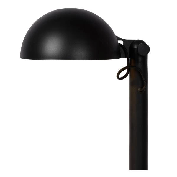 Lucide AUSTIN - Lampe de table - Ø 20 cm - 1xE27 - Noir - détail 5